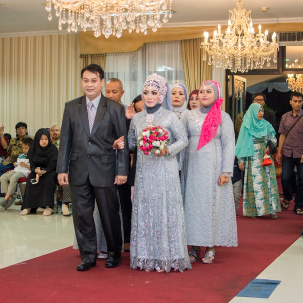 Prosesi Acara Wedding Di Masjid Fatimah
